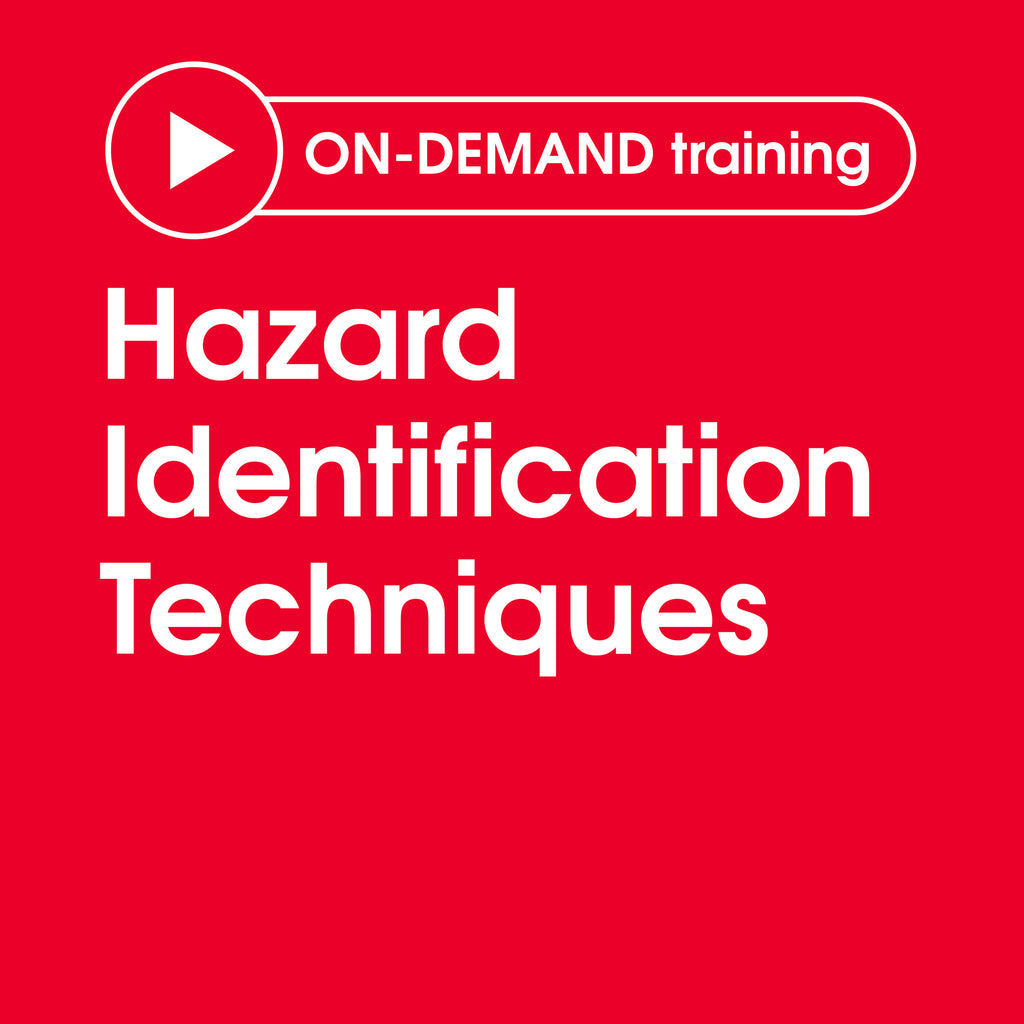 Hazard Identification Techniques - Full series for multiple users