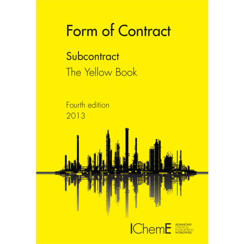 The Yellow Book, Subcontracts, 4th Edition, 2013, paperback