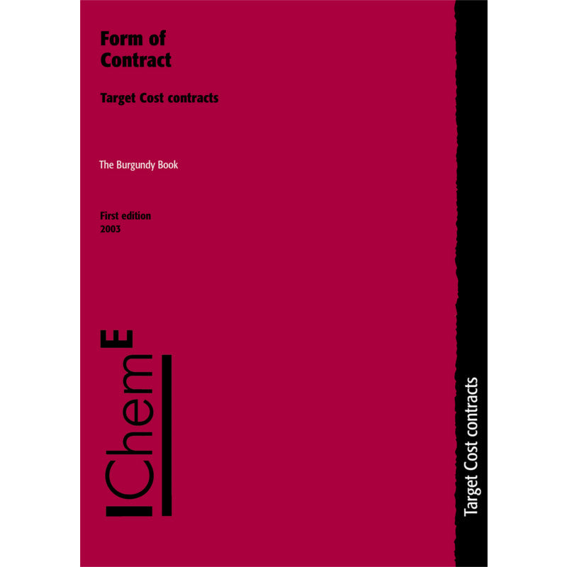 The Burgundy Book, Target Cost Contract, 1st Edition, 2003, printable PDF